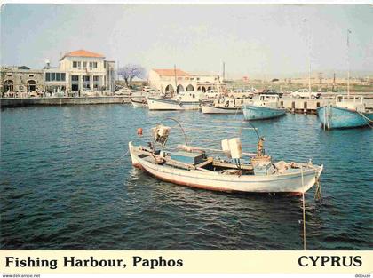 Carte Postale - Chypre - Paphos - Fishing Harbour - Bateaux - CPM - Voir Scans Recto-Verso