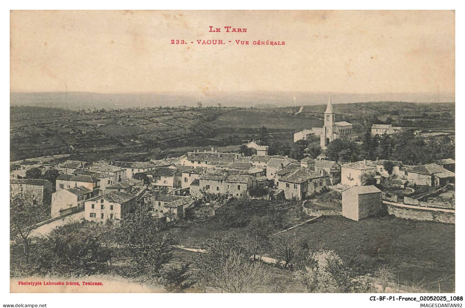 CI-BFP1-0545-81 - VAOUR - Vue générale