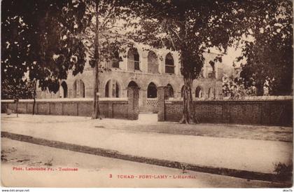 PC FORT-LAMY L'HOPITAL CHAD, TCHAD (a27633)