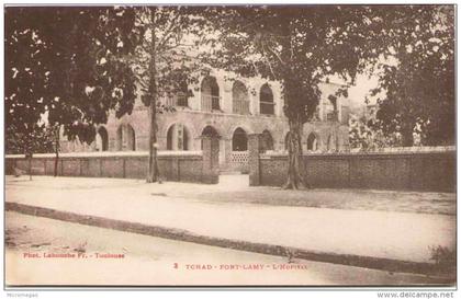Tchad - FORT-LAMY - L'Hôpital