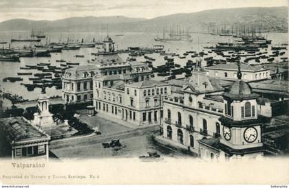Chile Valparaiso General View