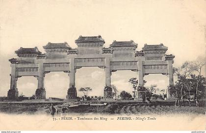 China - BEIJING - Ming's Tombs - Publ. Th. C. 73