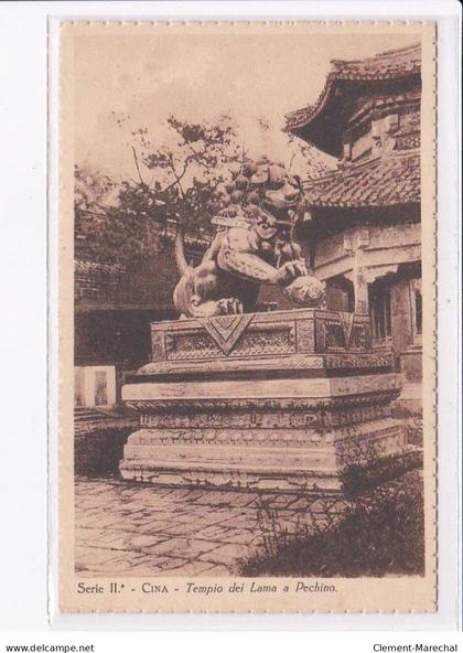CHINE: serie II cina, tempio dei lama a pechino - très bon état
