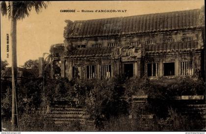 CPA Kambodscha, Ruines d'Angkor Wat