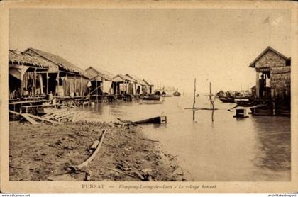 CPA Pursat Kambodscha, schwimmendes Dorf