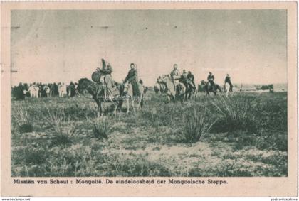 Missiën van Scheut - Mongolië - De eindeloosheid