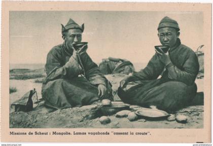 Missions de Scheut: Mongolie - Lamas vagabonds