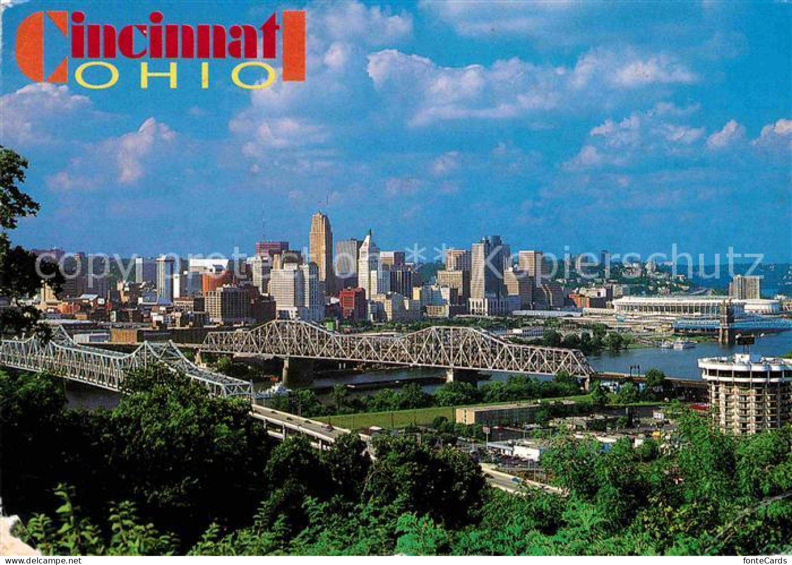 Cincinnati Ohio Panorama