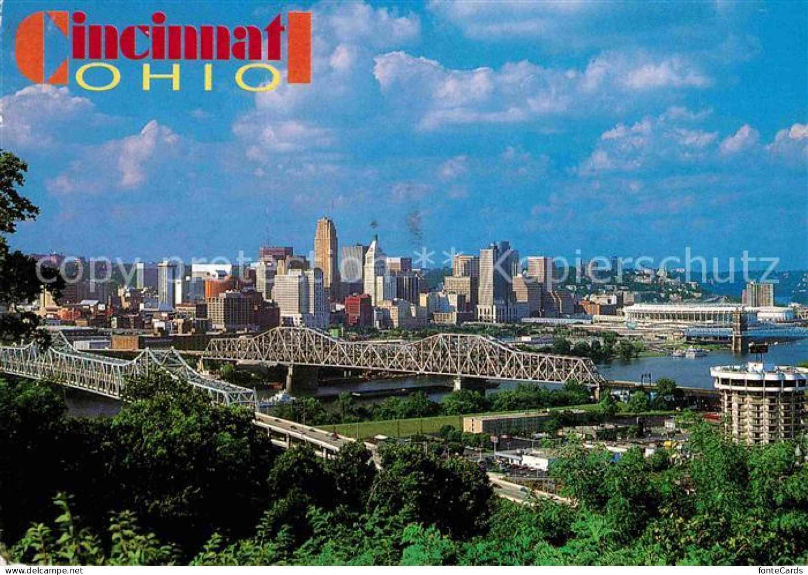 Cincinnati Ohio Panorama
