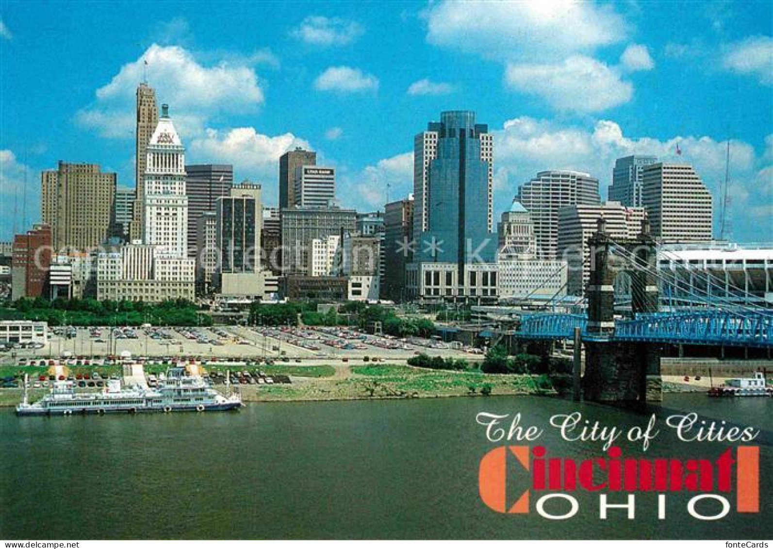 Cincinnati Ohio Skyline