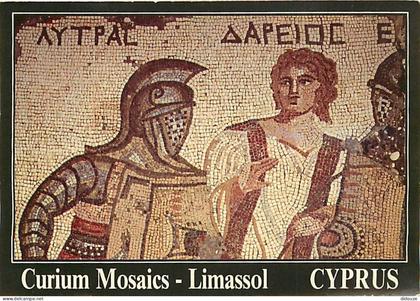 Carte Postale - Chypre - Cyprus - Limassol - margaritis hellinicos - Mosaiques de Curium - Mosaics - Antiquité - CPM - V
