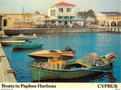 Carte Postale - Chypre - Paphos - Boats in harbour Barques dans le port - CPM - Voir Scans Recto-Verso