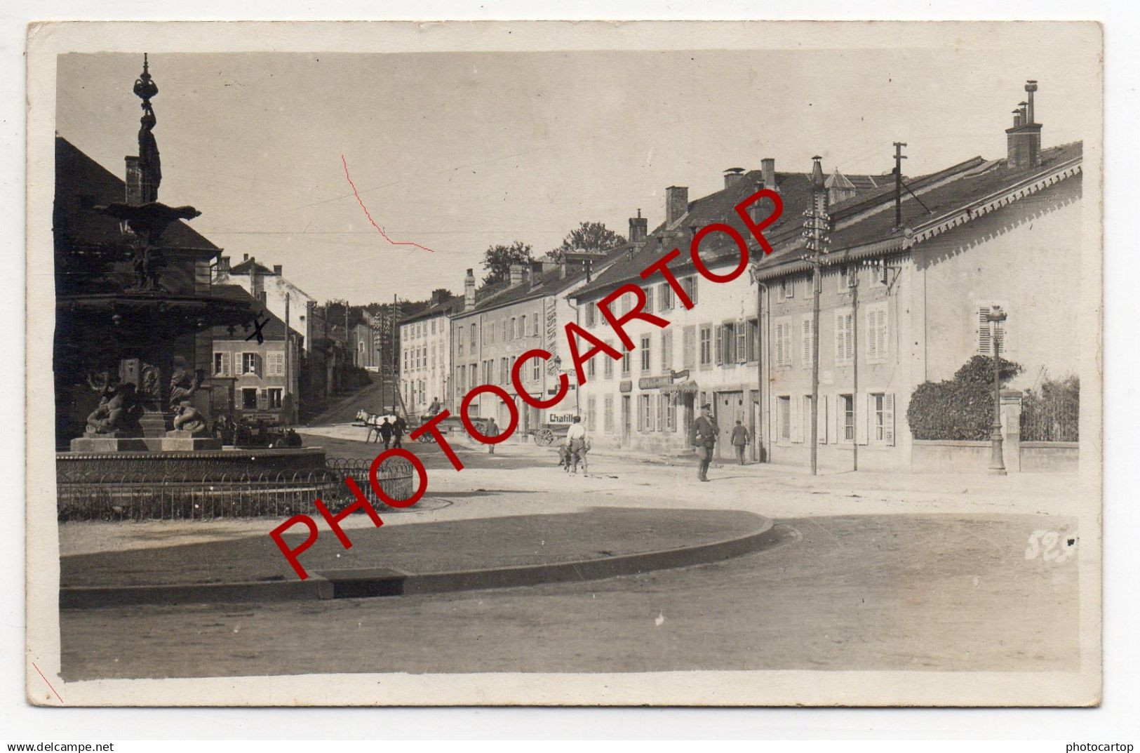 CIREY SUR VEZOUZE-CARTE PHOTO Allemande-Guerre 14-18-1 WK-FRANCE-54-MILITARIA-