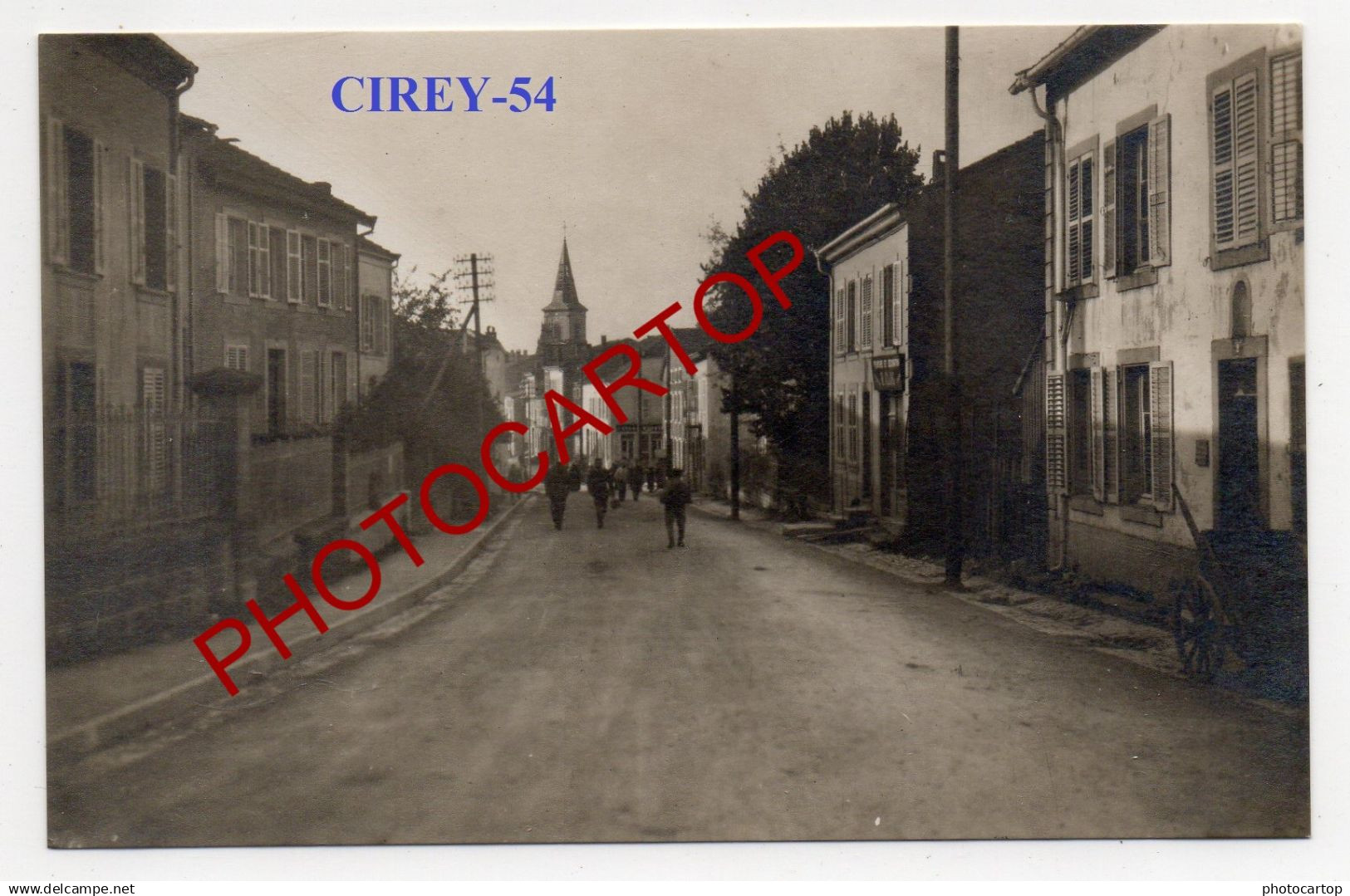 CIREY SUR VEZOUZE-CARTE PHOTO Allemande-Guerre 14-18-1 WK-FRANCE-54-MILITARIA-