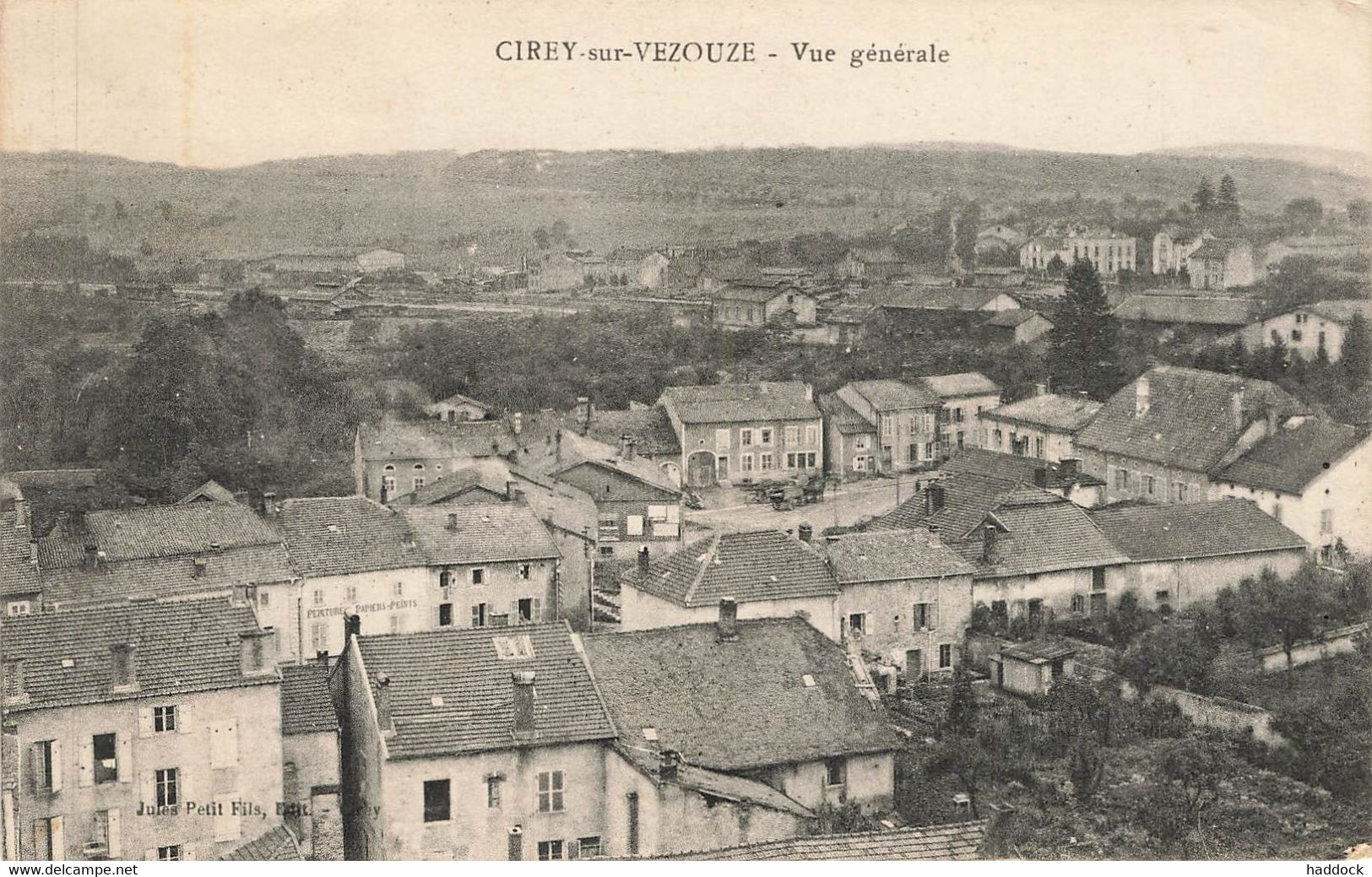 CIREY SUR VEZOUZE : VUE GENERALE