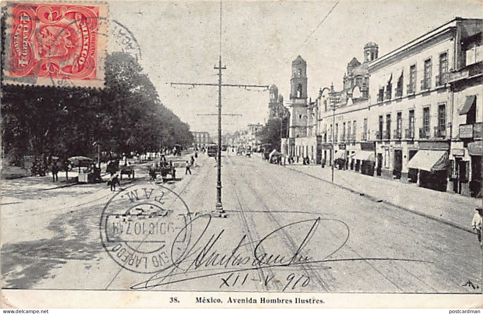 CIUDAD DE MÉXICO - Avenida Hombres Ilustres - Ed. M.F. 38