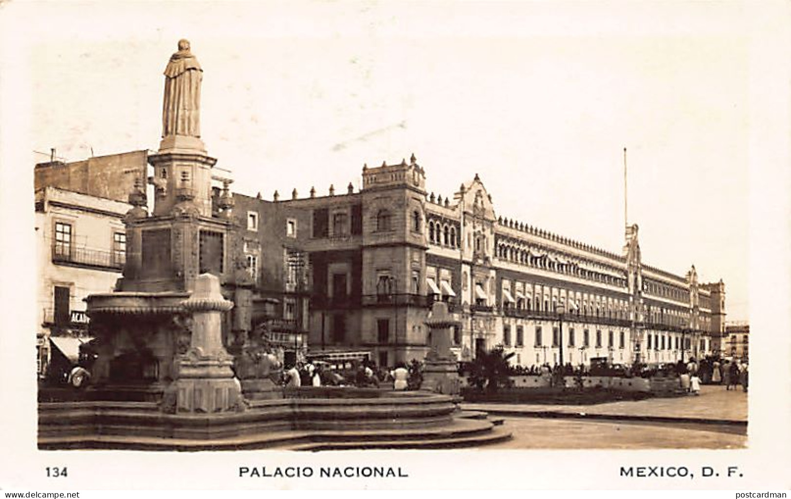 CIUDAD DE MÉXICO - Palacio Nacional - REAL PHOTO - Ed. desconocido 134
