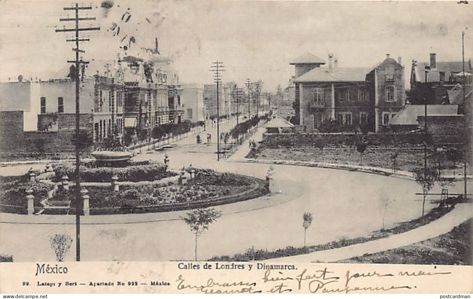Ciudad México - Calles de Londres y Dinamarca - Ed. Latapi y Bert 99