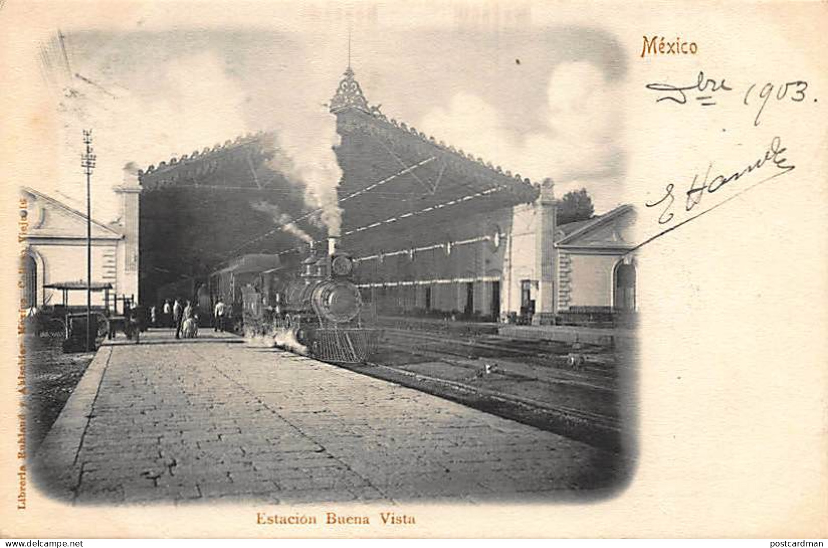 Ciudad México - Estacion Buena Vista - Publ. Ruhland