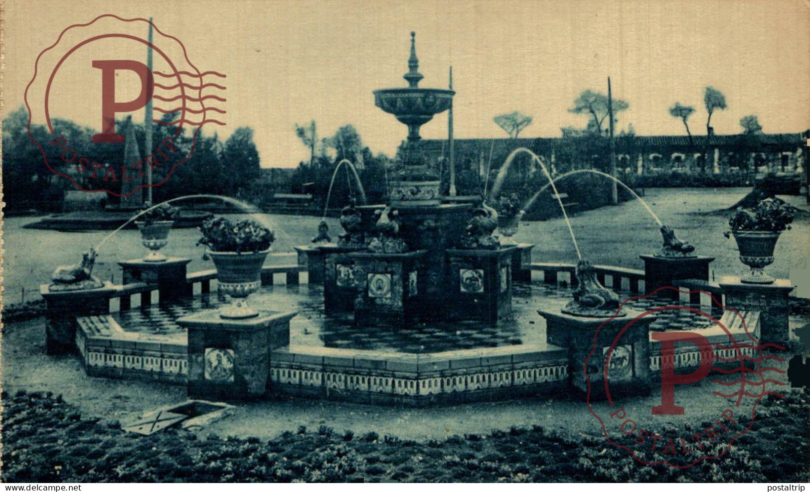 CIUDAD REAL. FUENTE DEL PARQUE GASSET