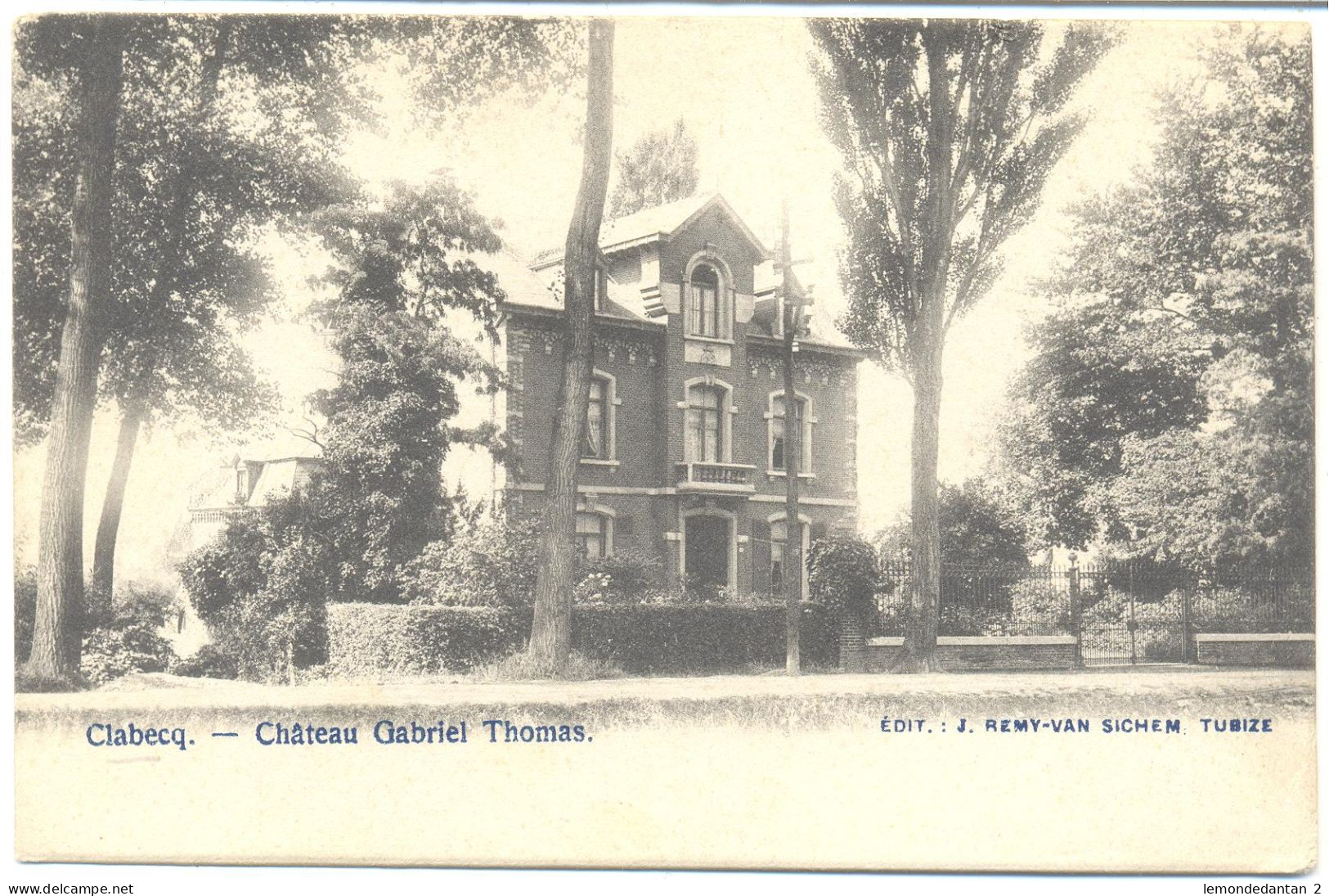 Clabecq - Tubize - Château Gabriel Thomas,