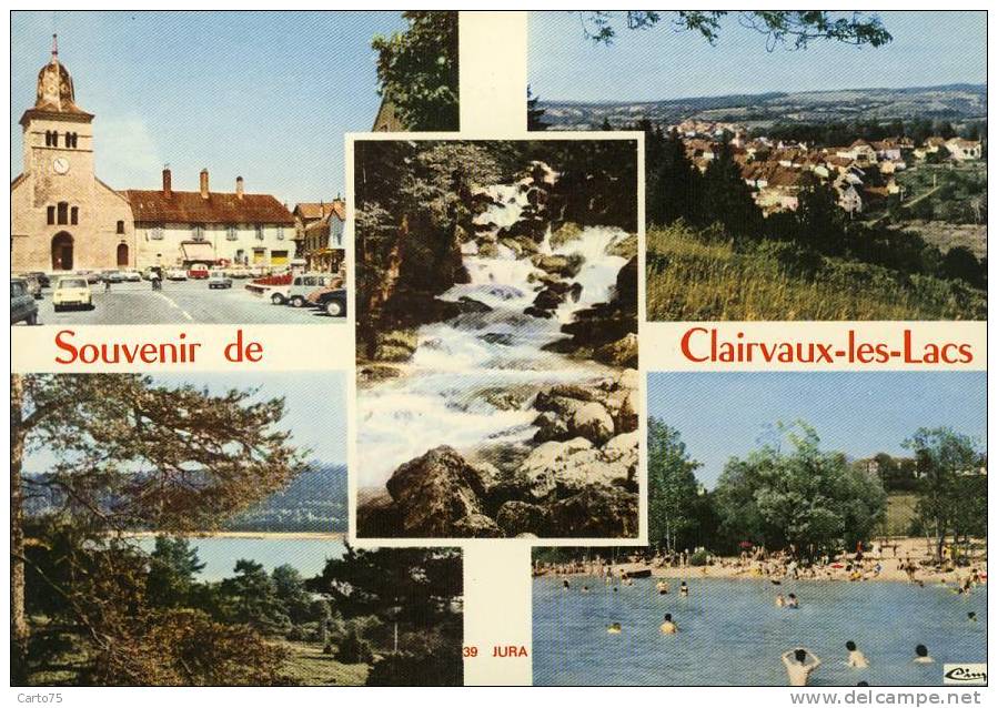 CLAIRVAUX les LACS 39 - Vues diverses