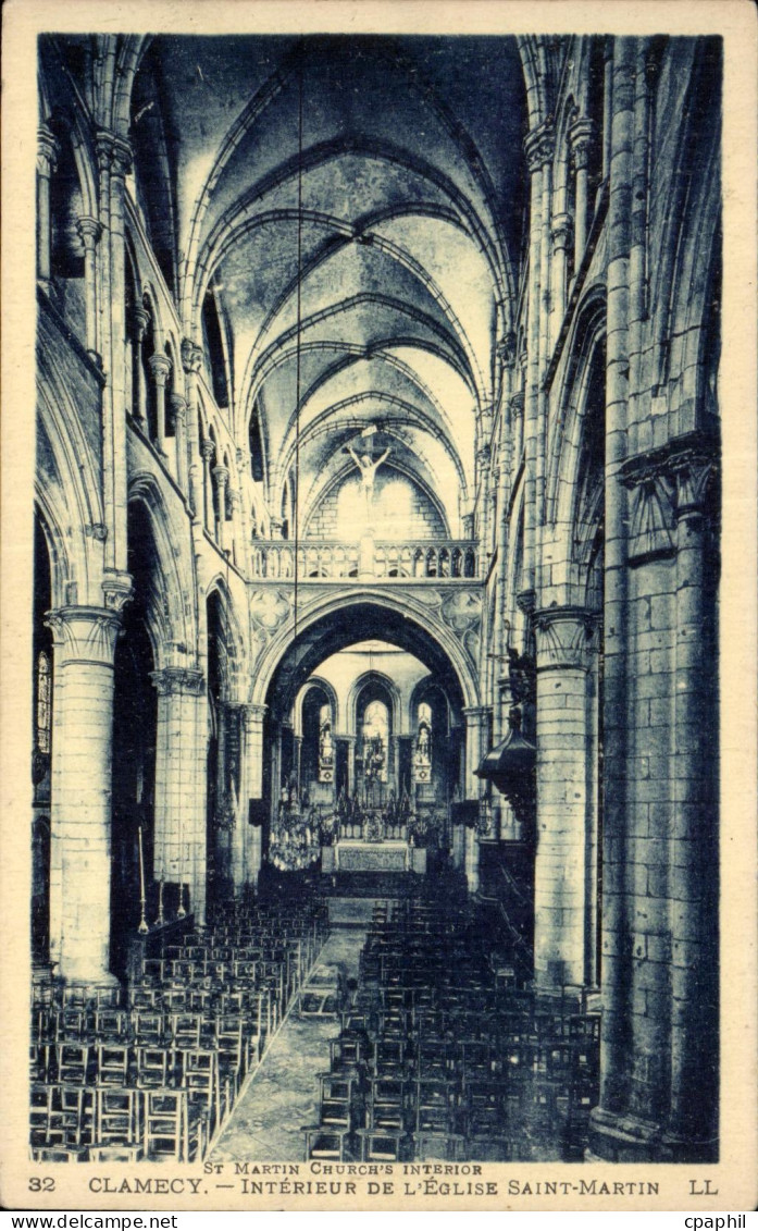 Clamecy - Eglise Saint Martin - CPA