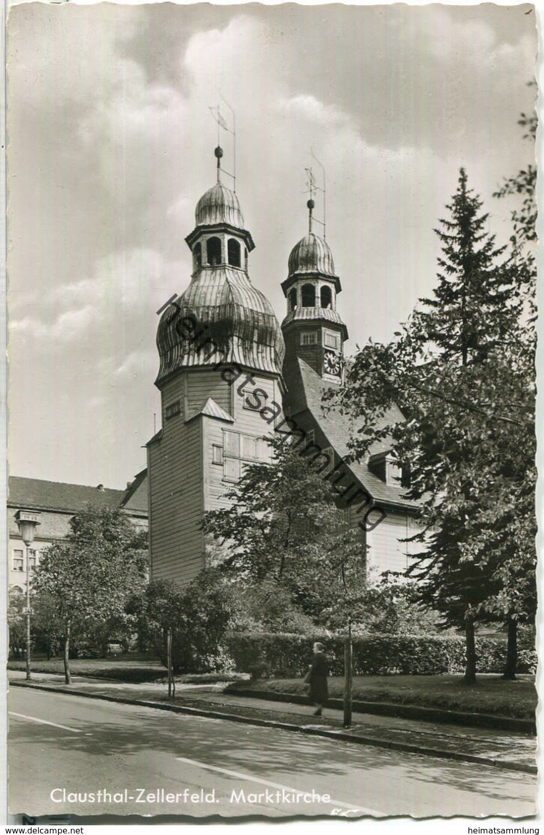 Clausthal-Zellerfeld - Marktkirche - Foto-Ansichtskarte