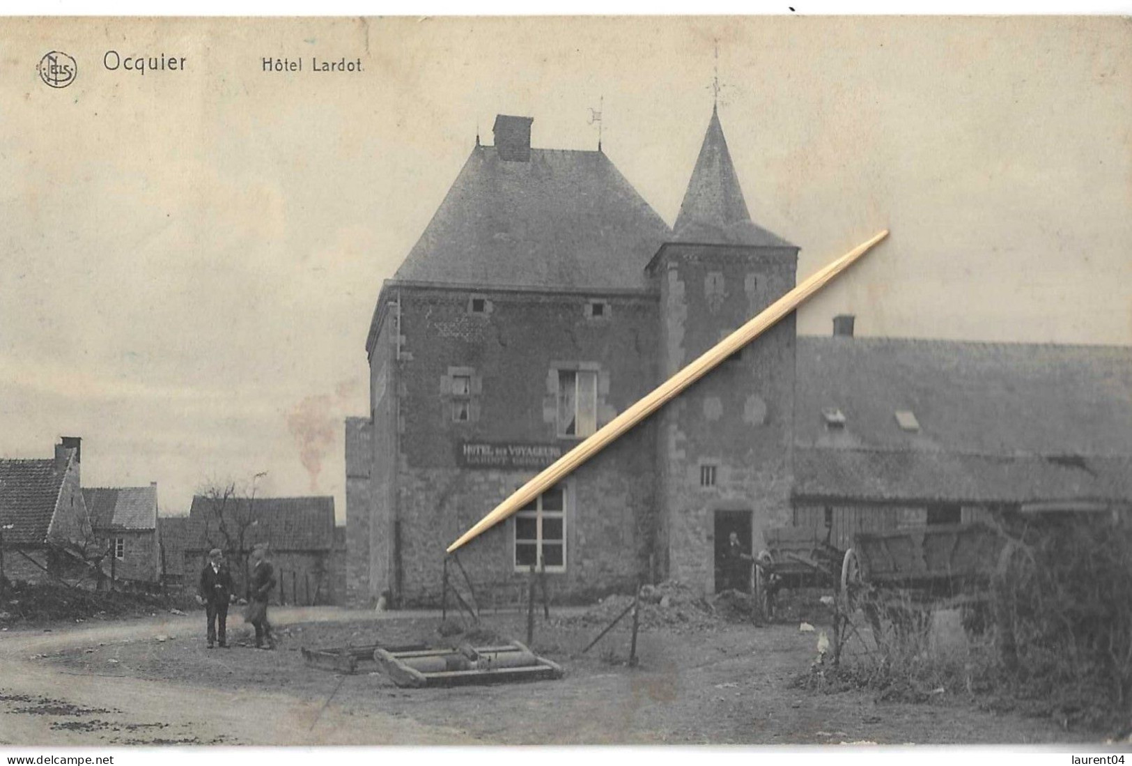 CLAVIER. OCQUIER.  HOTEL LARDOT.
