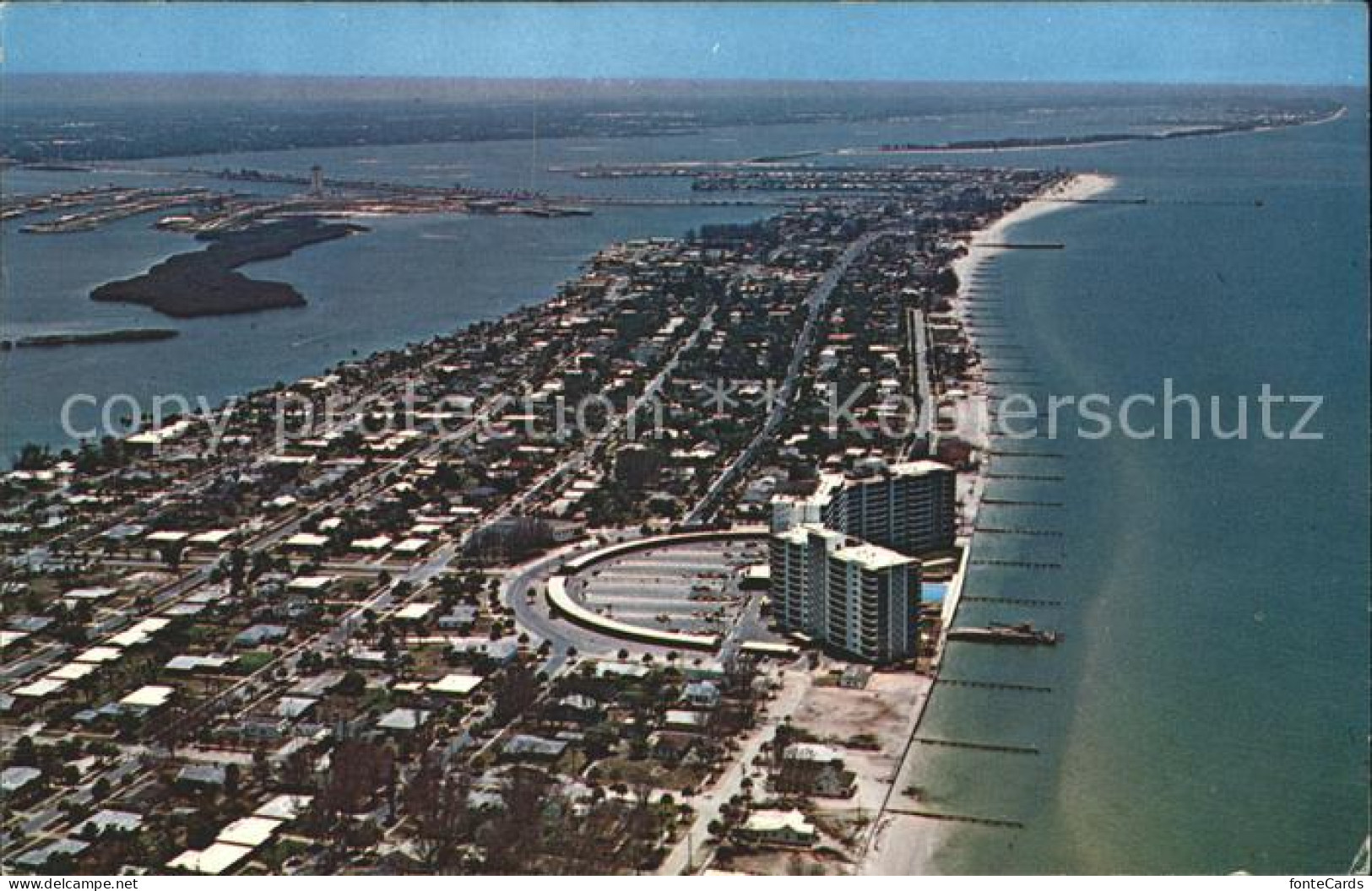 Clearwater Beach Aerview