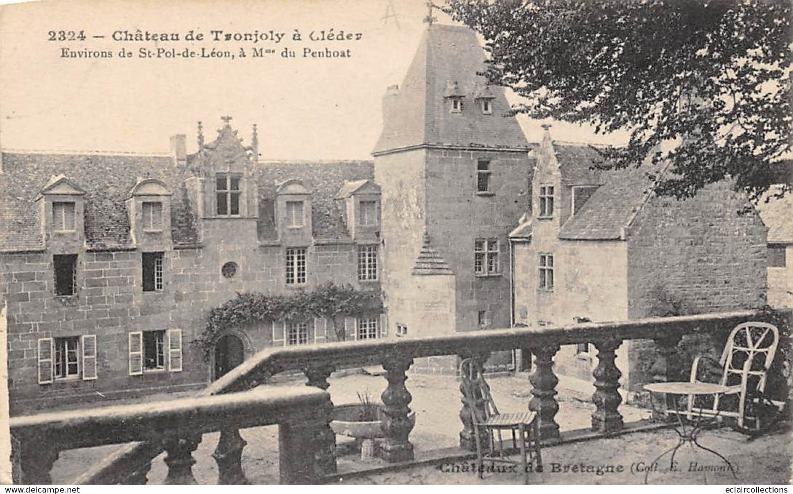 Cléder          29        Château de  Tronjoly      (voir scan)