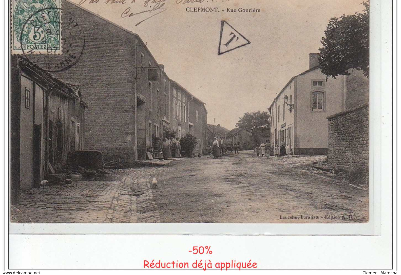 CLEFMONT - Rue Gourière - état