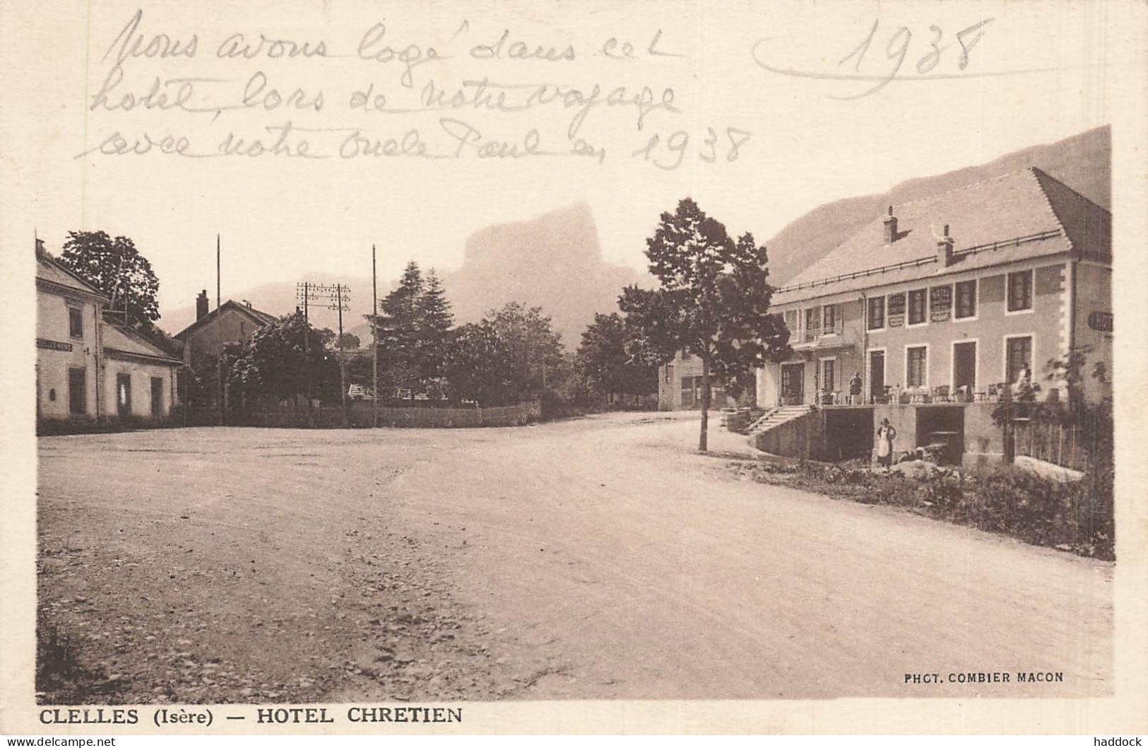 CLELLES - HOTEL CHRETIEN