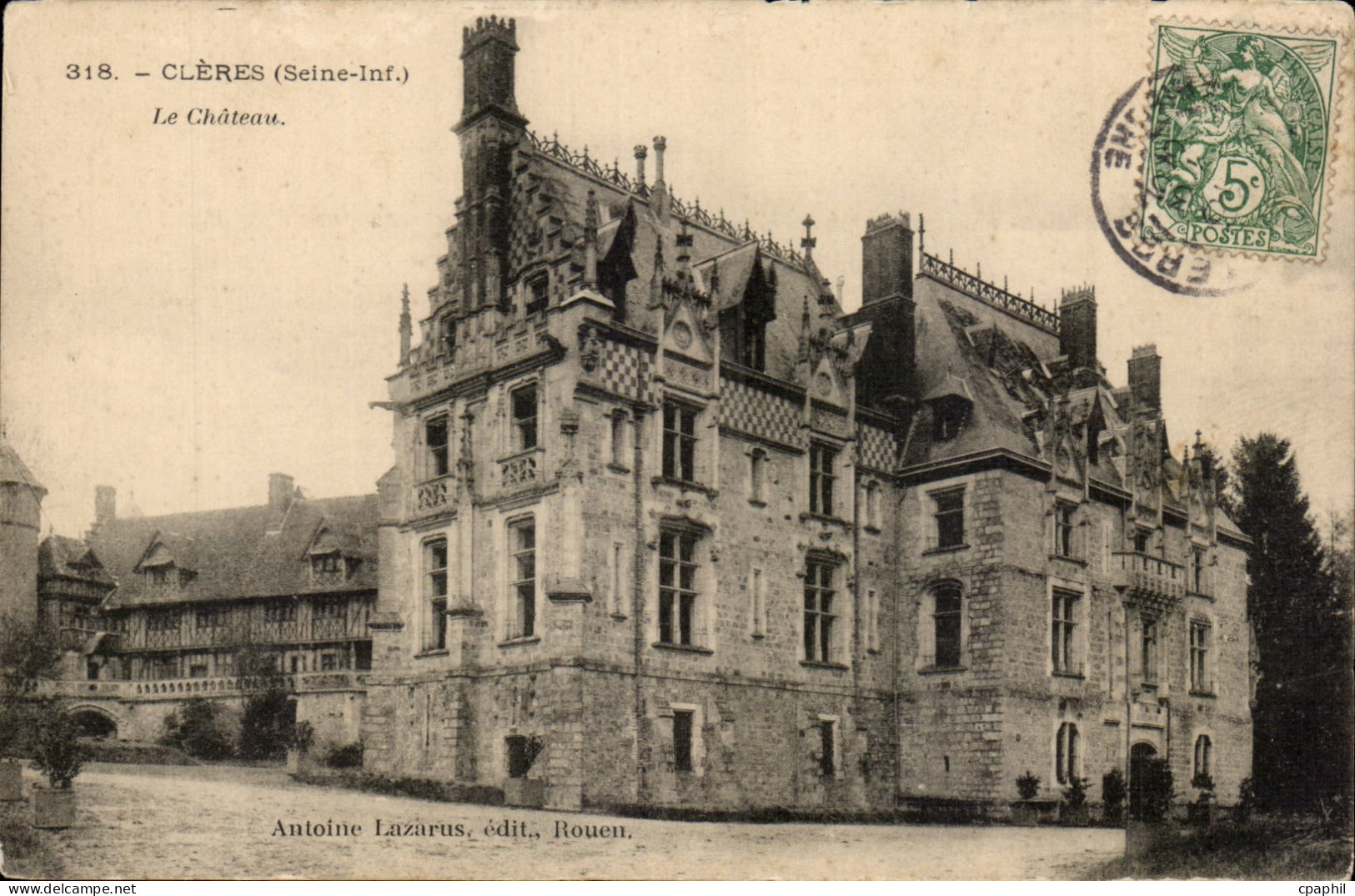 Cleres- Le Chateau - CPA