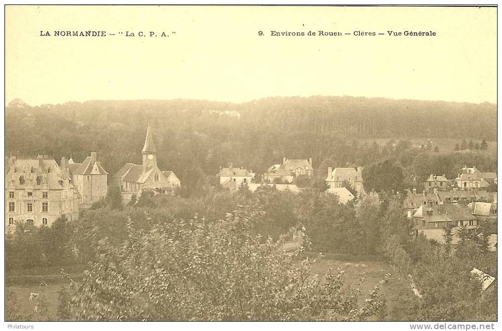 CLERES  -  Vue générale