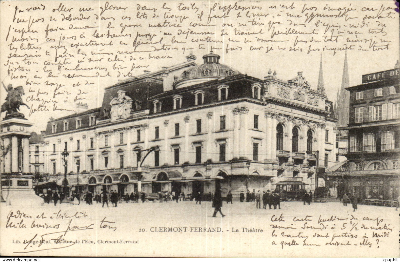 Clermont Ferrand CPA Le theatre