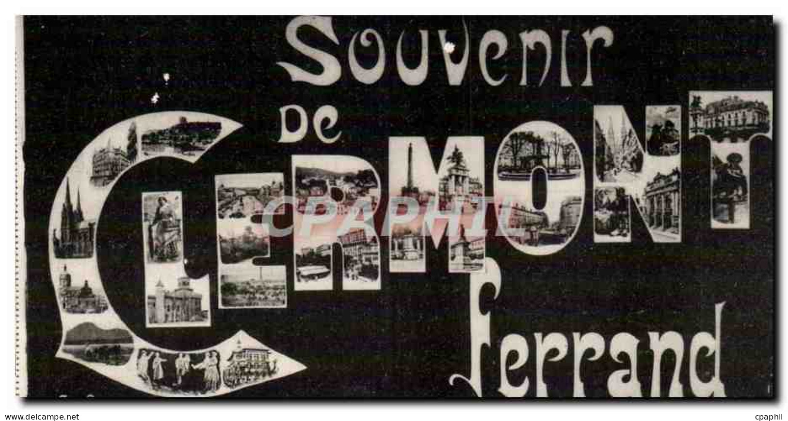Clermont Ferrand CPA Souvenir
