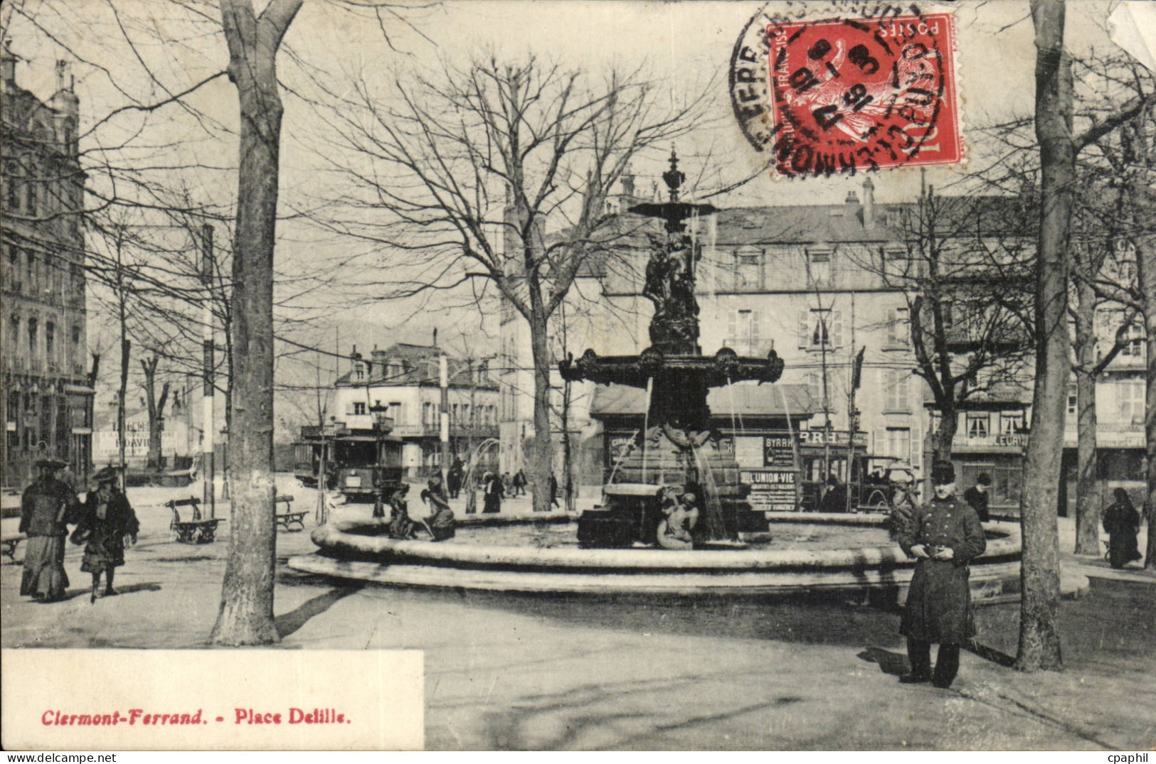 Clermont Ferrand - Place Defille - CPA