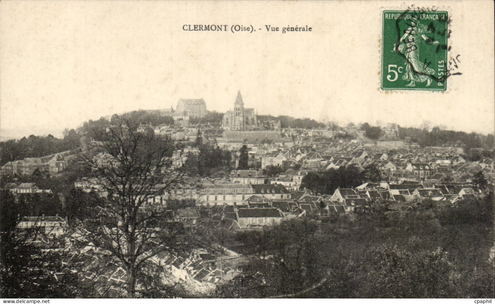 Clermont - Vue Generale - CPA