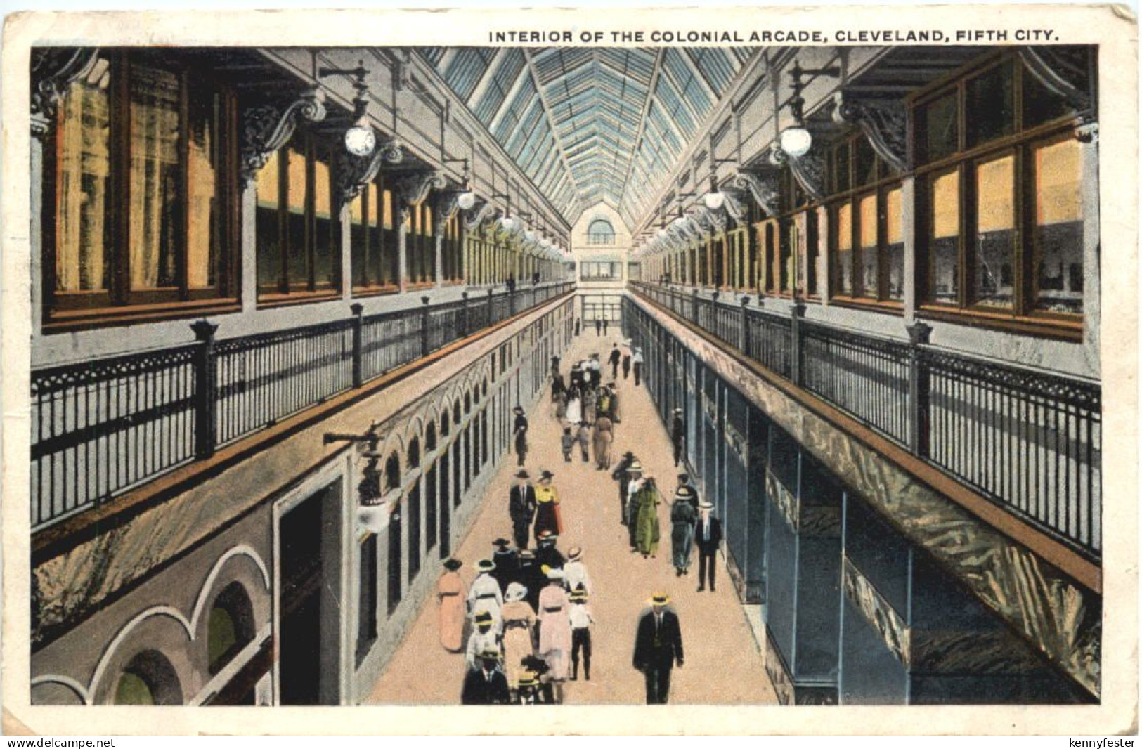 Cleveland - Interior ofthe Colonial Arcade