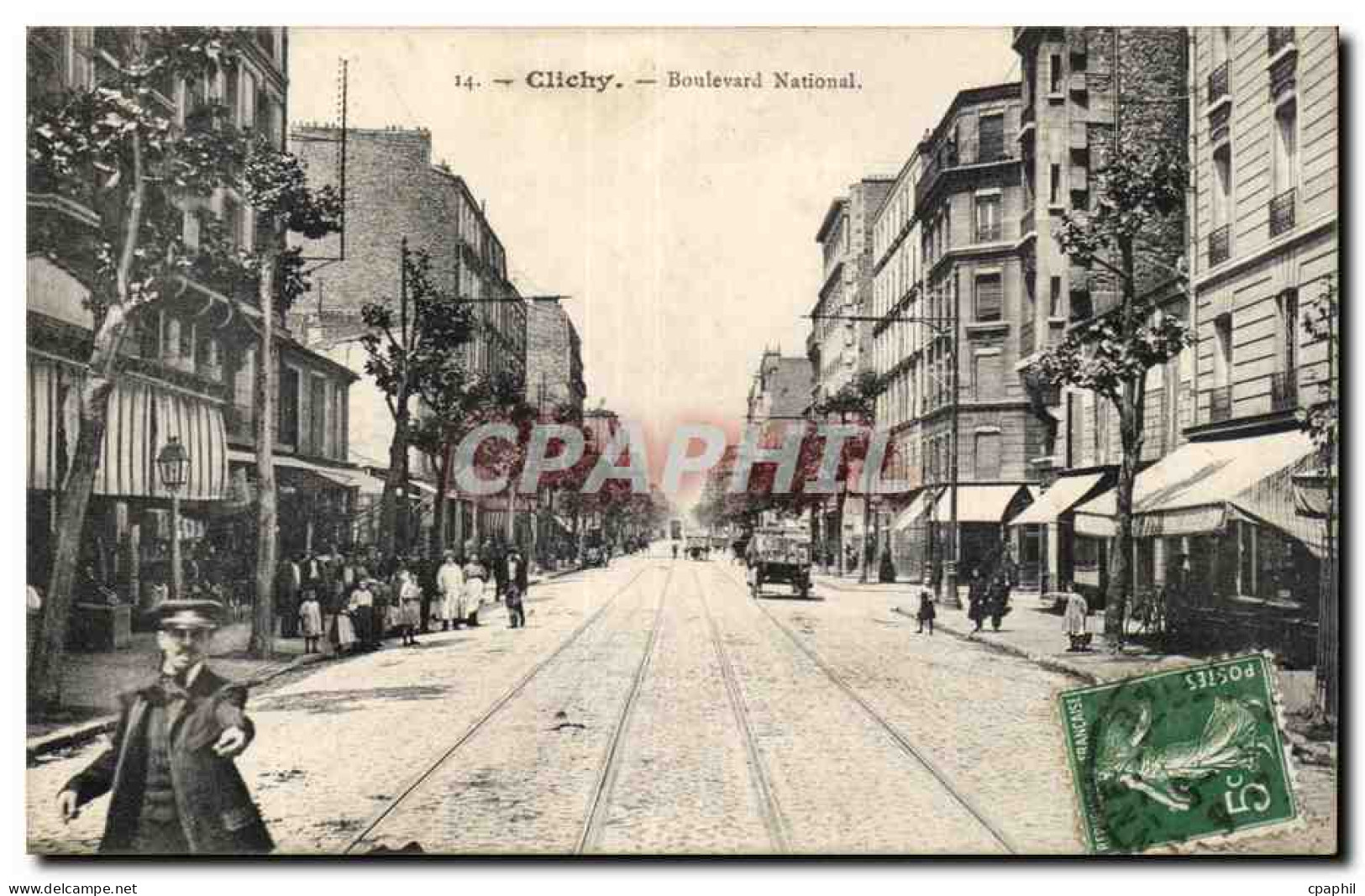 Clichy - Boulevard National - CPA