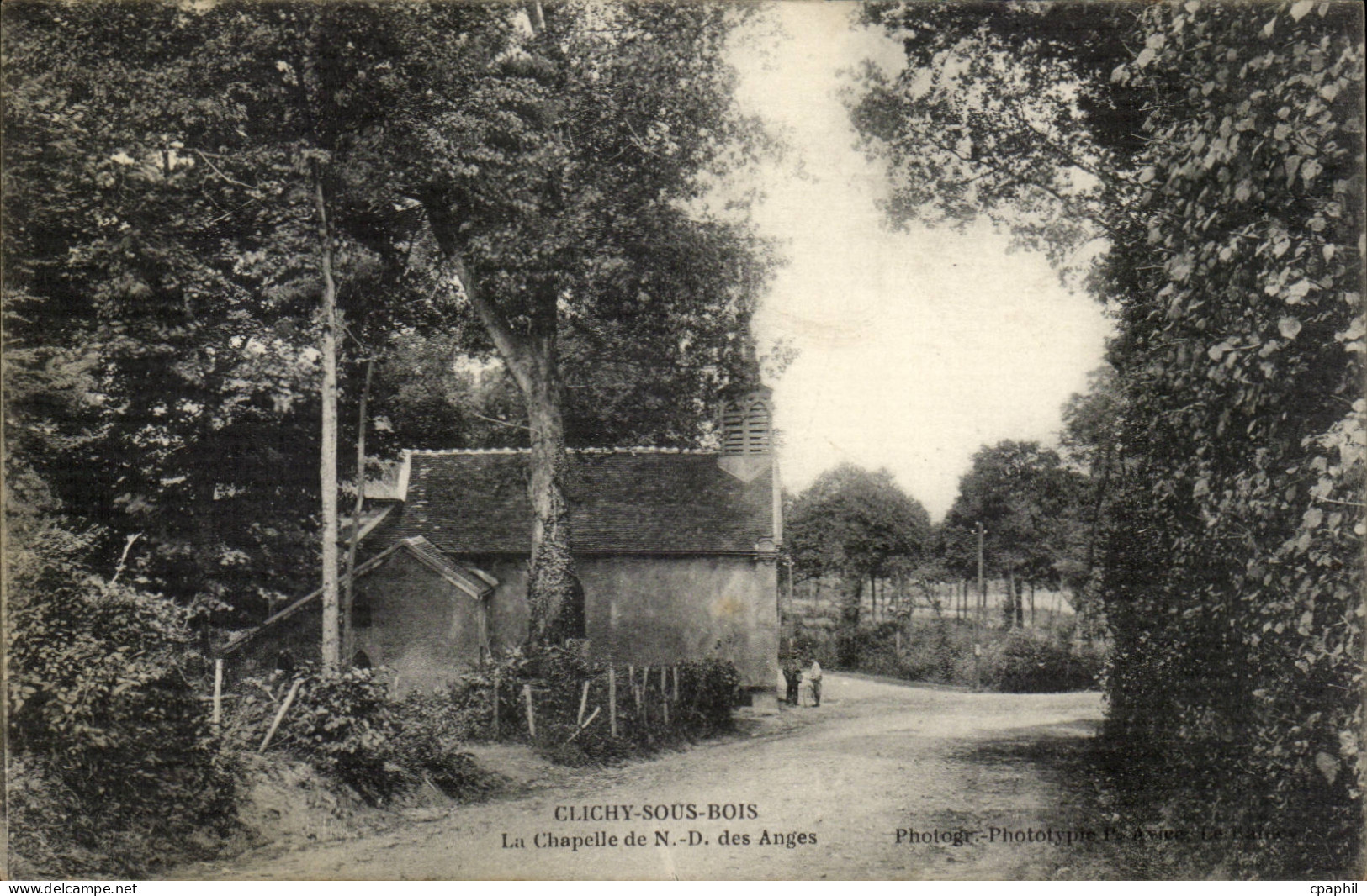 Clichy sous Bois CPA La chapelle de ND des anges