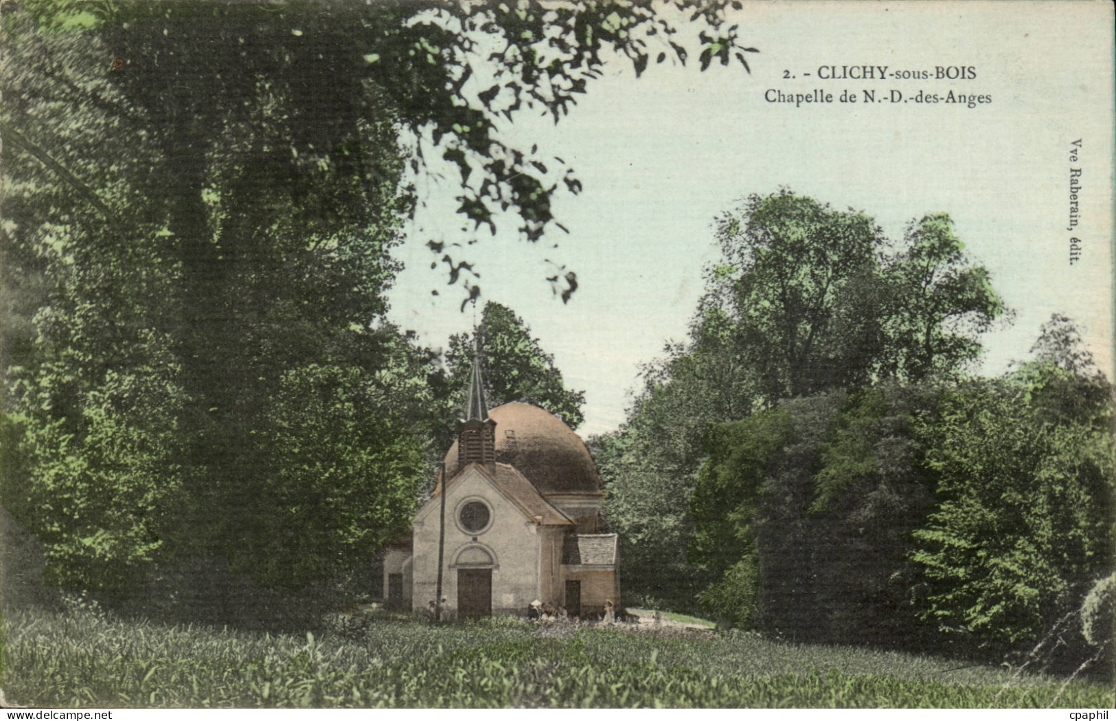 Clichy sous Bois CPA La chapelle de Notre Dame des anges