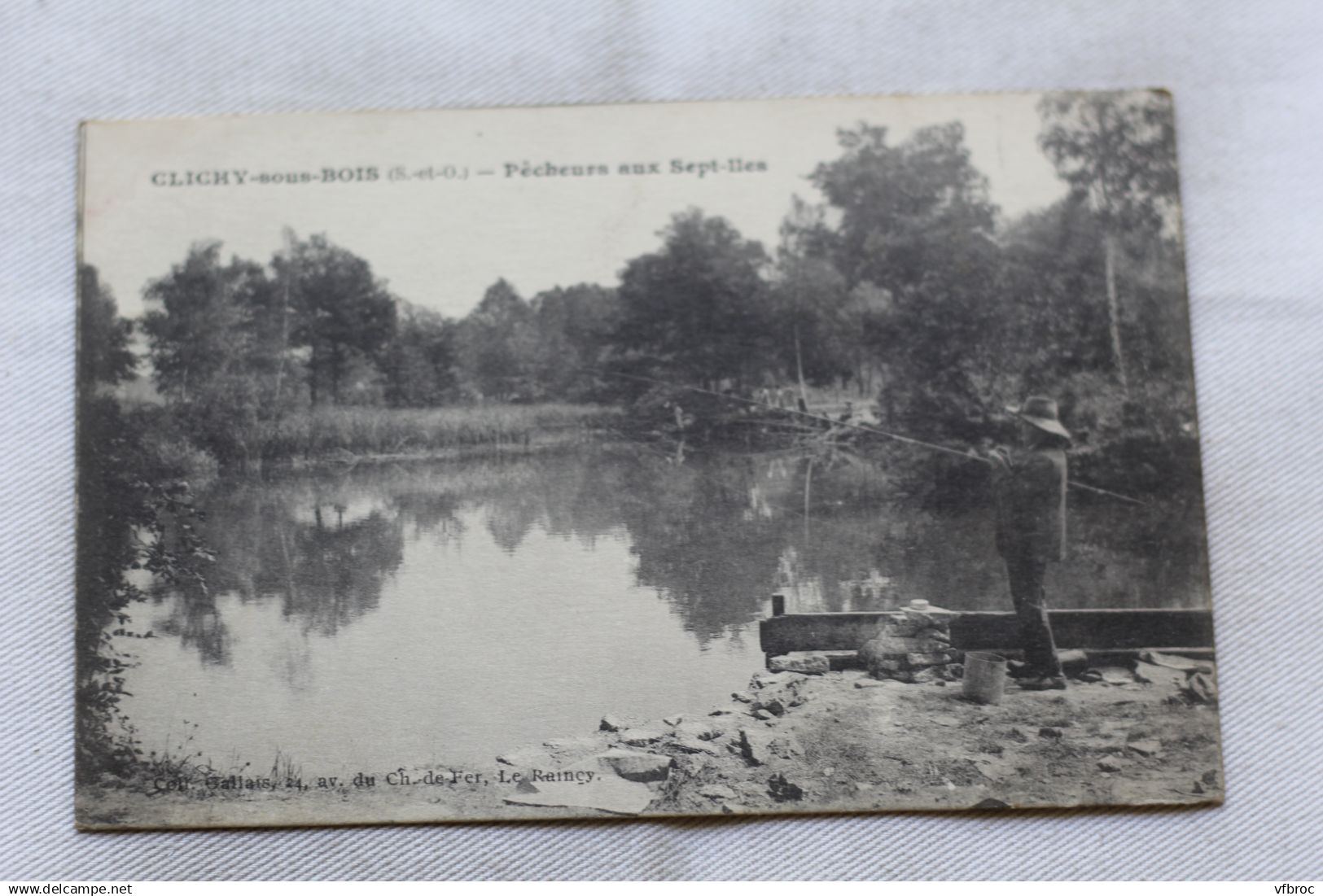 Clichy sous Bois, pêcheurs aux sept iles, Seine saint Denis 93