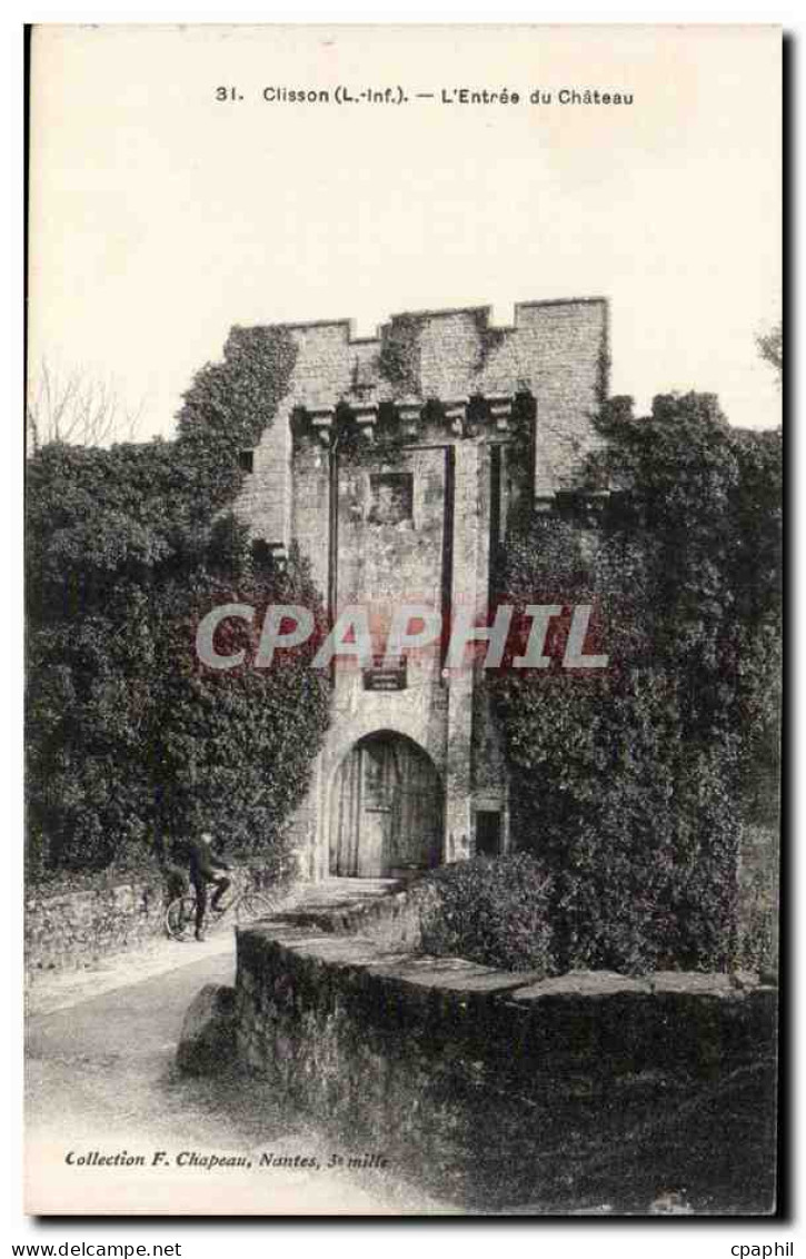 Clisson CPA L'entree du chateau