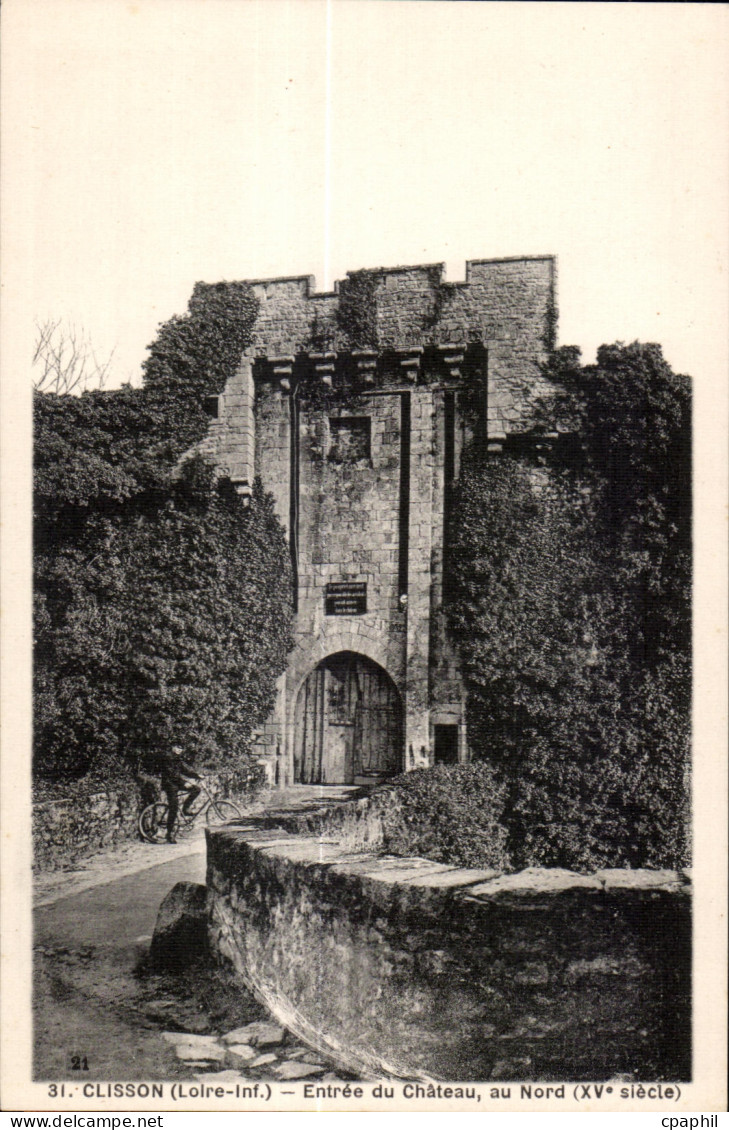 Clisson - Entree du Chateau - CPA