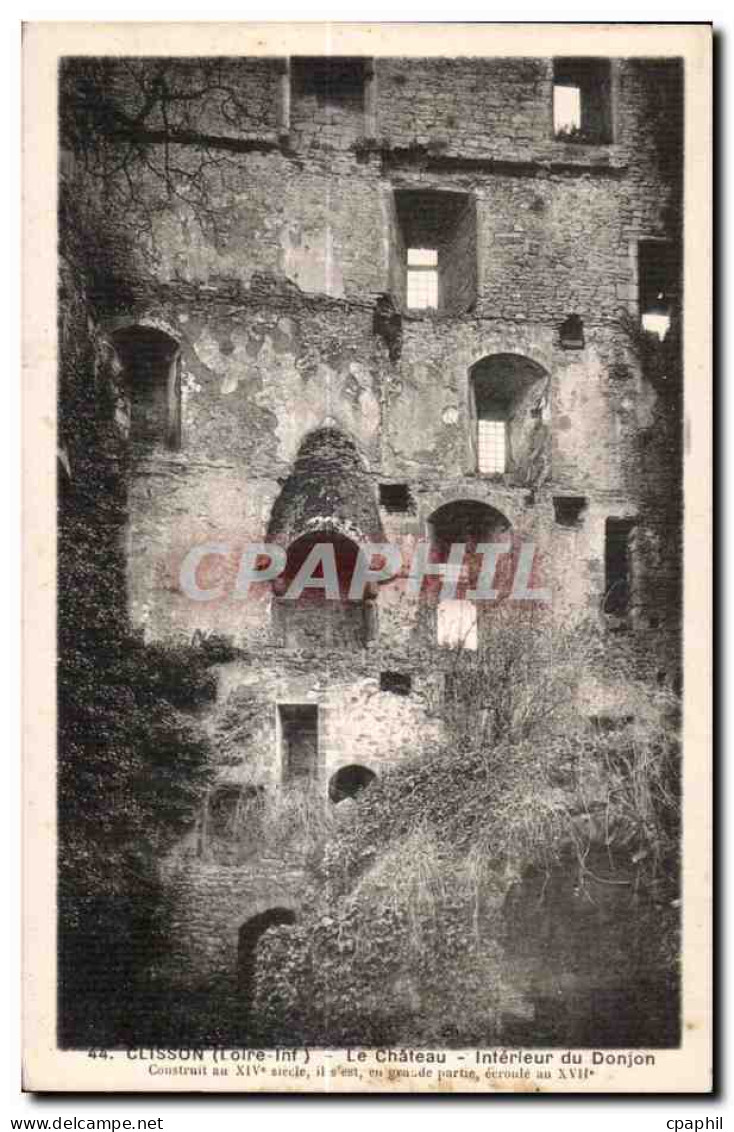 Clisson - Le Chateau - Le Donjon - CPA