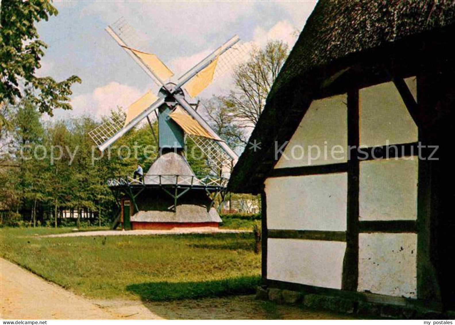 Cloppenburg Heuerhaus Kokerwindmuehle