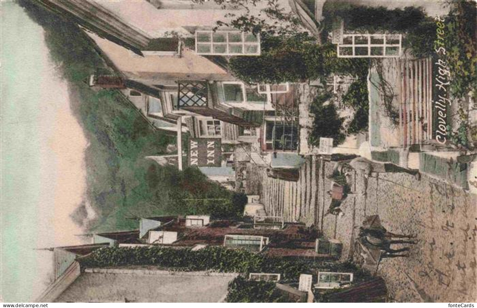 Clovelly Torridge UK Clovelly High Street