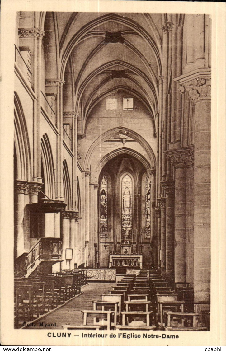 Cluny - Eglise Notre Dame - CPA